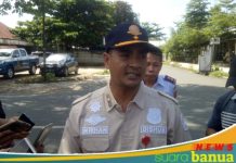 Dishub Banjarbaru gelar rekayasa lalu lintas di Jalan Pangeran Suriansyah, menyusul terapsangnya ATCS Juni nanti