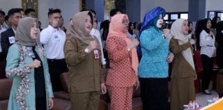81 orang peserta calon Nanang dan Galuh Banjar 2024, mengikuti audisi di Guest House Sultan Sulaiman Martapura
