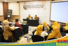 Setda HM. Hilman membuka kegiatan bimtek tata kelola keuangan BLUD dan RBA