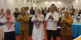Setda Kabupaten Banjar HM. Hilman membuka kegiatan ABK dan WBBM dilingkup BPS