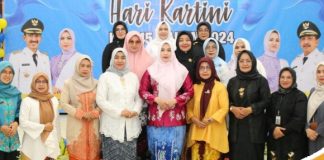 Ketua TP PKK Hj Nurgita Tiyas, hadiri peringatan Hari Kartini