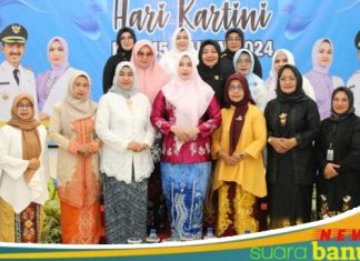 Ketua TP PKK Hj Nurgita Tiyas, hadiri peringatan Hari Kartini