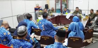 Komisi IV DPRD Kabupaten bersama Dinkes, bahas soal bangunan puskesmas Martapura 2 yang retak