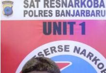 Polisi amankan seorang pria bersama barang bukti sabu seberat 0,15 gram