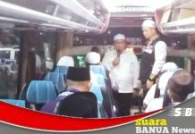 Kemenag Banjar lepas rombongan JCH kloter 17 asal Kabupaten Banjar