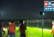 Dua remaja diduga tenggalam di sebuah danau di Awang Paramuan, tim relawan lakukan pencarian