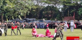 Puncak HUT ke-78 Bhayangkara, Polri tampilkan Tari Kolosal Mathilda Batlayeri