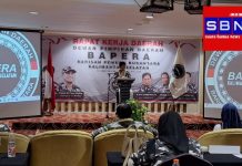 Sekretaris DPP Bapera M Mustafa Raja, Hadiri rapat kerja tahunan Bapera Kalsel
