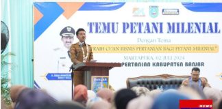 Siapkan regenerasi petani muda, Bupati Banjar serukan kalangan muda menjadi petani milenial