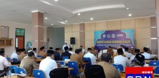 Ikwansyah membuka resmi rakerda LPTQ Kabupaten Banjar di Gedung Islamic Center Martapura
