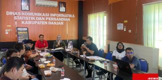 DKISP Kabupaten Banjar kembali luncurkan aplikasi, untuk sistem pelaporan dan monitoring’ Siparing’