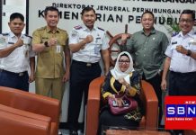 DPRD Batola bersama instansi terbaik melakukan koordinasi ke Kementerian Perhubungan RI
