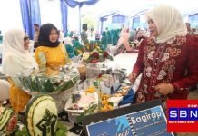 Lomba kuliner khas Banjar dibuka resmi Ketua TP PKK Kabupaten Banjar Hj Nurgita Tiyas