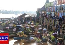 500 pedagang Apung ambil bagian dalam Festival Pasar Terapung Lok Baintan 2024