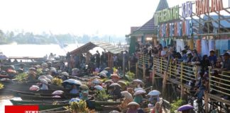 500 pedagang Apung ambil bagian dalam Festival Pasar Terapung Lok Baintan 2024