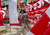 Berkah HUT 17 Agustus, Hamzah pedagang bendera asal Garut jemput rejeki di Matapura