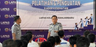 Lapas Kelas II B Banjarbaru gelar pelatihan kader kesehatan bagi 37 warga binaan