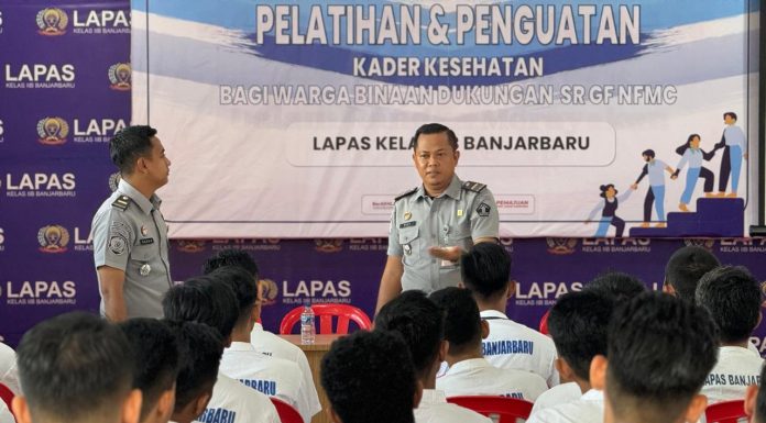 Lapas Kelas II B Banjarbaru gelar pelatihan kader kesehatan bagi 37 warga binaan