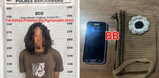 Polres Banjarbaru ringkus pelaku jambret dompet ibu rumah tangga, ini tampangnya