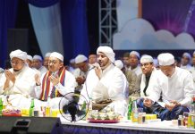 Gema sholawat untuk Kabupaten Banjar, ribuan jamaah memadati Alun Alun RTH Ratu Zalecha