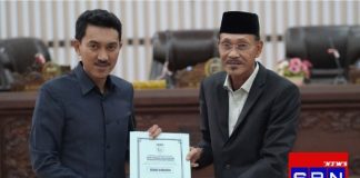 Bupati Saidi Mansyur sampaikan raperda penyertaan modal untuk PT AM Intan Banjar