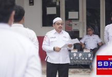 Wakil bupati Said Idrus Al Habsyie melepas peserta pelatihan friendship camp dan Ambulans