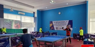 Turnamen tenis meja Bupati Cup antar instansi resmi digelar