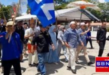 Pilkada Batola, pasangan H Bahrul Ilmi-H Herman Susilo menjadi pasangan terakhir mendaftar ke KPU