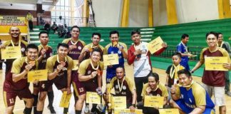 Pornas Korpri XVII Kalsel, Tim Futsal Korpri Kabupaten Banjar rebut peringkat ketiga setelah unggul atas Tanah Laut