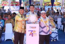 HUT Kabupaten Banjar, H. Saidi Mansyur sampaikan capaian pembangunan selama 4 tahun