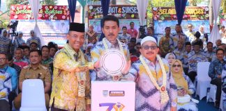 HUT Kabupaten Banjar, H. Saidi Mansyur sampaikan capaian pembangunan selama 4 tahun
