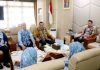 Jelang MTQ Nasional XXX di Samarinda, rombongan kafilah MTQ Kabupaten Banjar silaturahmi di kediaman Bupati Banjar