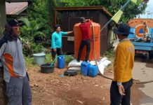 Dampak dari kekeringan, tiga desa di Beruntung Baru kesulitan air bersih