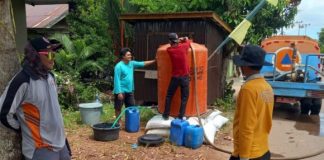 Dampak dari kekeringan, tiga desa di Beruntung Baru kesulitan air bersih