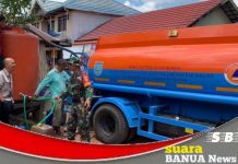 BPBD Kabupaten Banjar terus distribusikan air bersih ke warga di tiga desa di Beruntung Baru