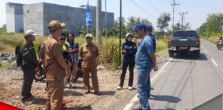 Bekas galian pemasangan jaringan pipa air minum Banjarbakula, disoroti DPRD Batola