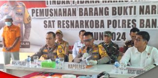 Ungkap kasus narkoba, Polisi selamatkan 8.218 jiwa