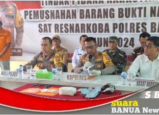 Ungkap kasus narkoba, Polisi selamatkan 8.218 jiwa