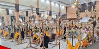 Ratusan anak di Martapura, ikuti tradisi baayun maulid