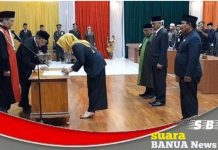 Hari ini, unsur pimpinan definitif DPRD Barito Kuala periode 2024-2029 resmi dilantik