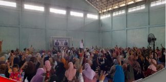 Masyarakat antusias hadiri kampanye dialogis Mujiyat-Fahrin Nizar di Kecamatan Mandastana