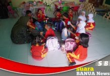 Tim penilaian lomba sekolah sehat tingkat provinsi melakukan verifiiasi lapangan di 4 sekolah di Martapura