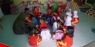 Tim penilaian lomba sekolah sehat tingkat provinsi melakukan verifiiasi lapangan di 4 sekolah di Martapura