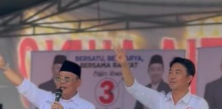 Kampanye dialogis di Wanaraya, Mujiyat-Fahrin Nizar disambut hangat warga