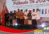 Tiga pasangan cabup- cawabup Kabupaten Barito Kuala resmi deglarasi kampanye pemilu damai 2024