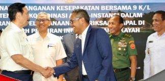Pemerintah resmi tanda tangani SOP koordinasi pemeriksaan kapal di perairan Indonesia