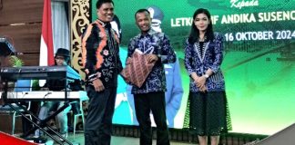 Sekretaris DPRD Batola M. Haris hadiri Sertijab Dandim 1005/Barito Kuala