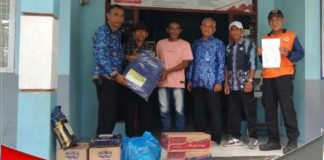 Warga korban puting beliung di Aluh Aluh dapat bantuan logistik
