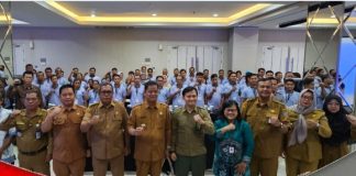Pengelola BUMDes Kabupaten Seruyan Kalteng, mengikuti pelatihan peningkatan kapasitas pengurus BUMDesa