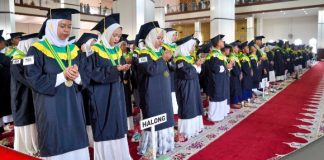 Sebanyak 947 santri TK Al Qur’ an di Kabupaten Balangan mengikuti wisuda TK/TPA ke XXIX